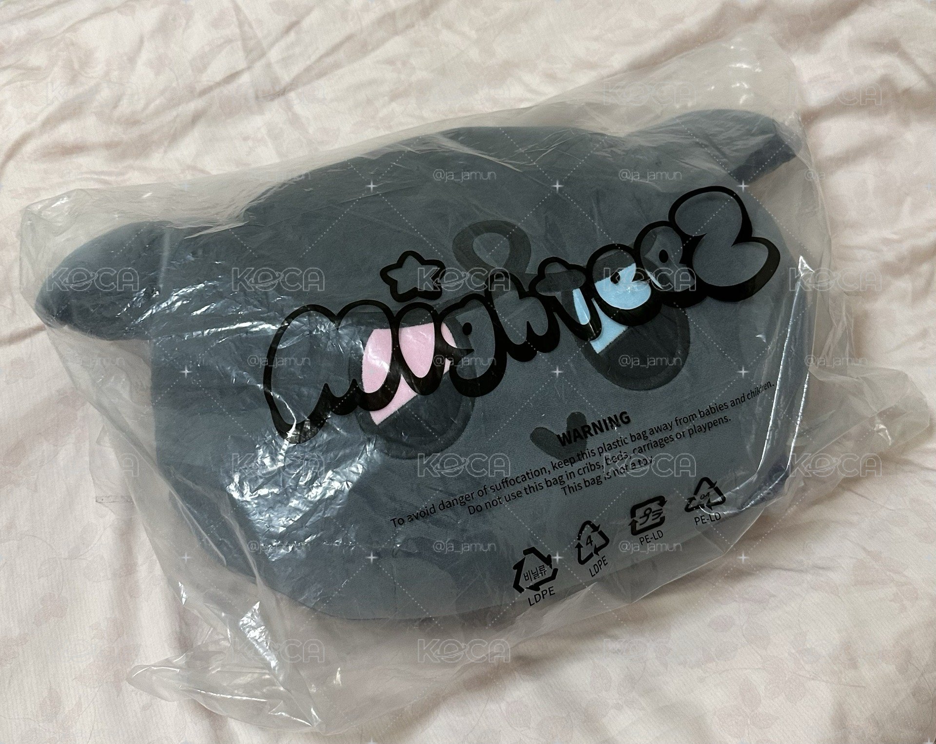 🖤Mighteez kkamyo大頭抱枕（含卡