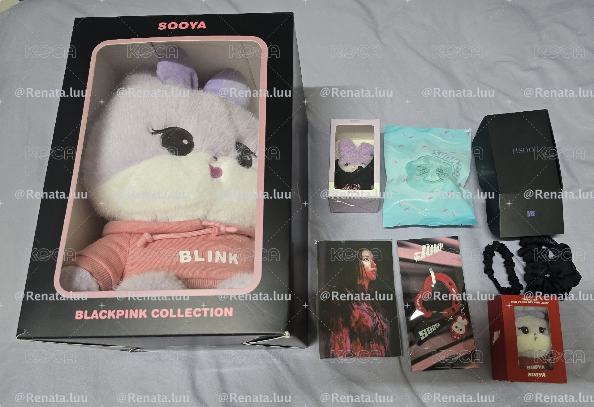 Blackpink 金智秀Jisoo 3巡大娃 Jennie三巡抱枕