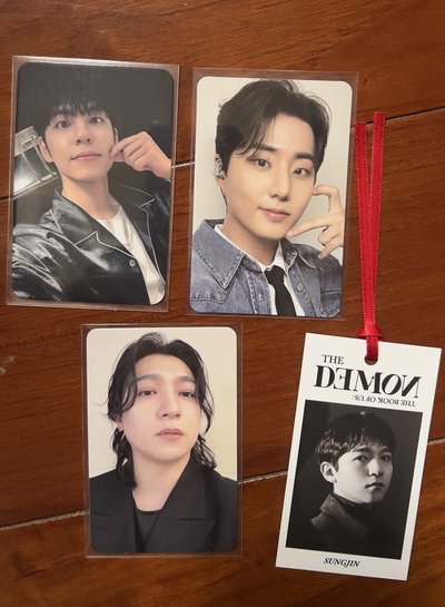 DAY6🐰🐻🦊特典專卡書籤