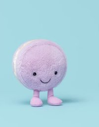 Jellycat 法國巴黎限定 紫色 S娃 馬卡龍