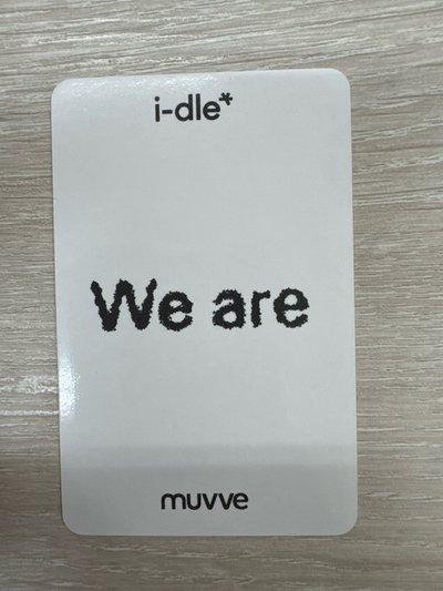 We are mu 特典卡 特典