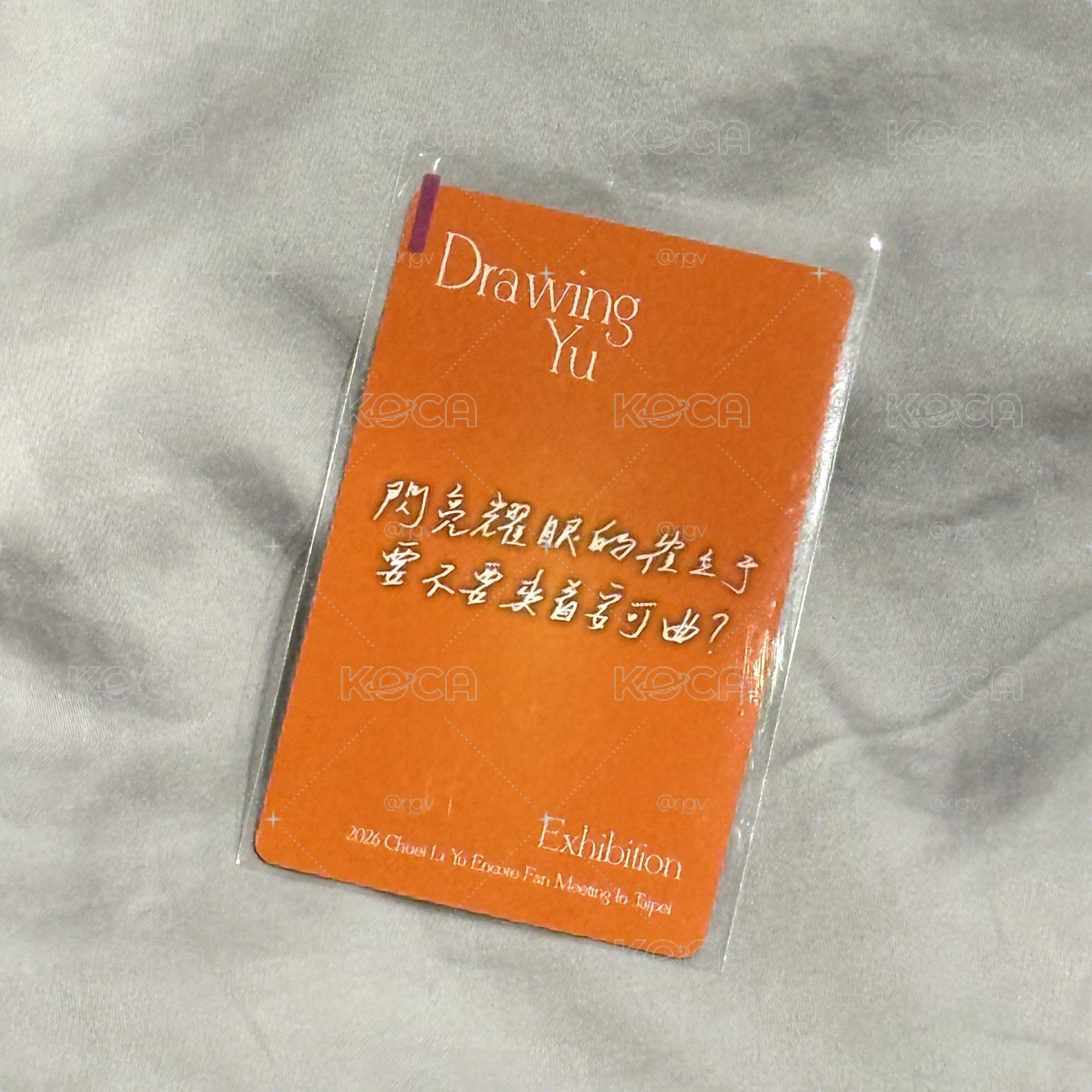見面會 安可場 台北 入場卡 / 場限卡 崔立于