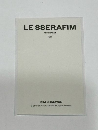 采源 Antifragile 官周拍立得 編號08