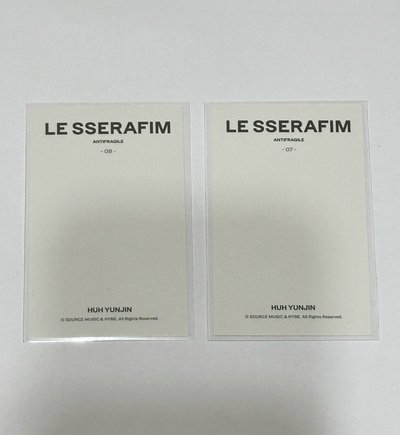 允真 Antifragile 官周拍立得 編號07 09