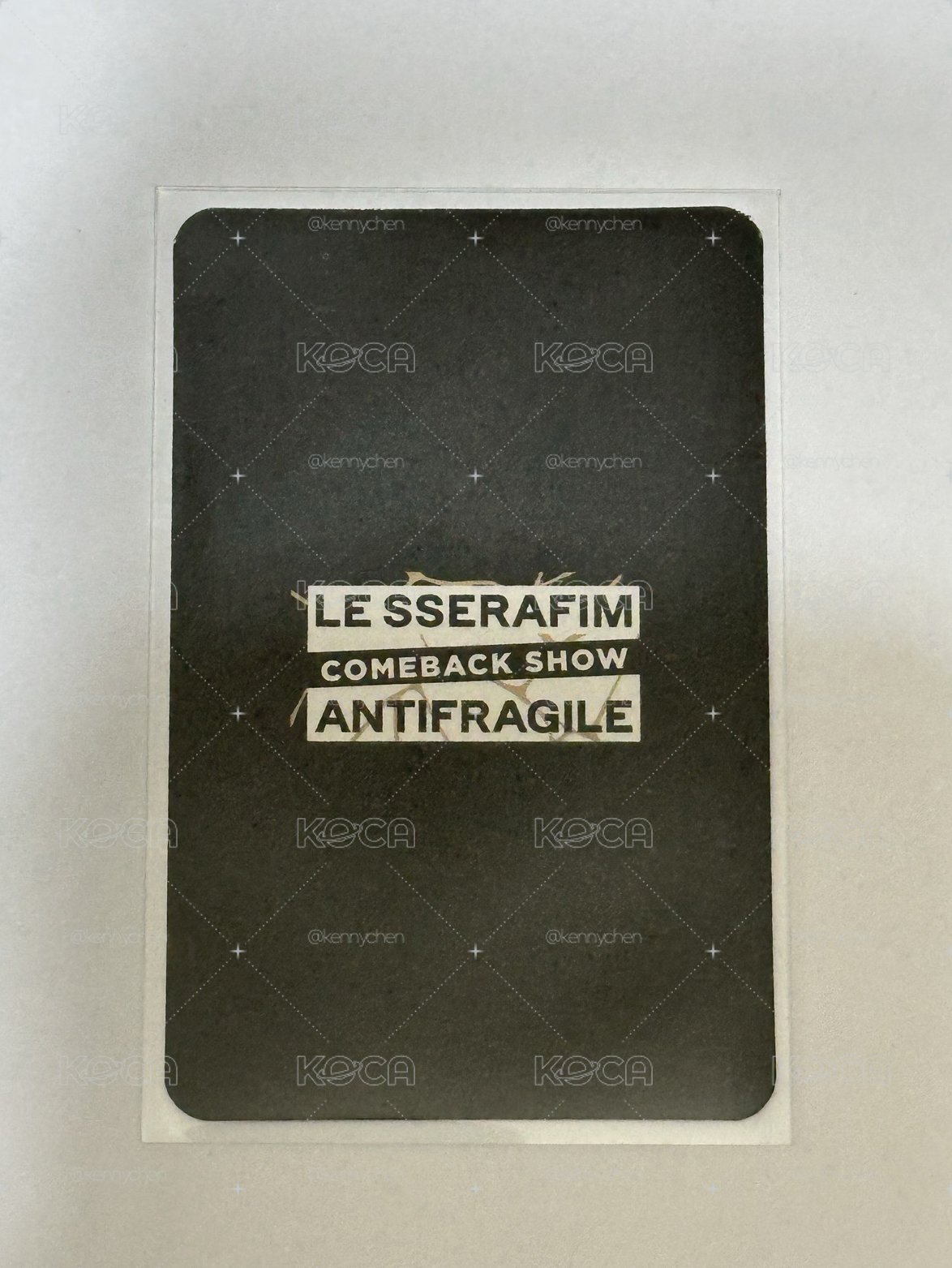 ANTIFRAGILE KAZUHA YT直播卡