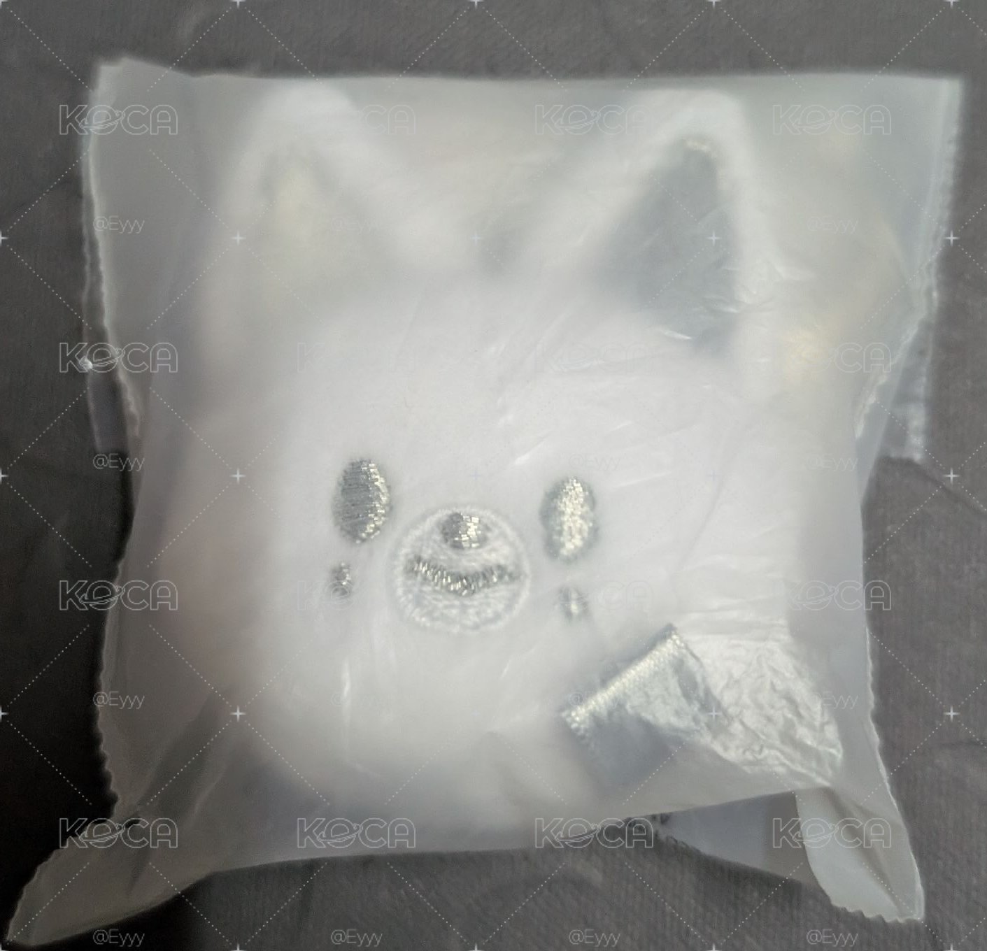 銀色湯圓吊飾寅