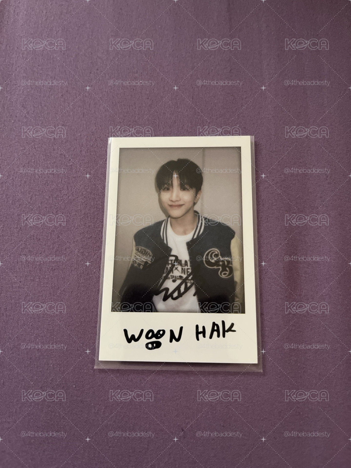 Boynextdoor 門童 雲鶴 woonhak How? sw 咖啡快閃 拍立得 小卡