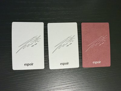 espoir 代言卡 5.0 圖上3張