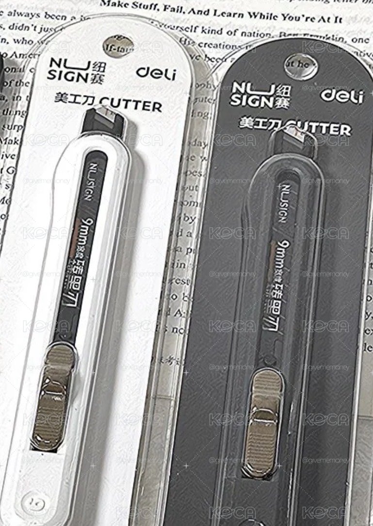 得力美工刀