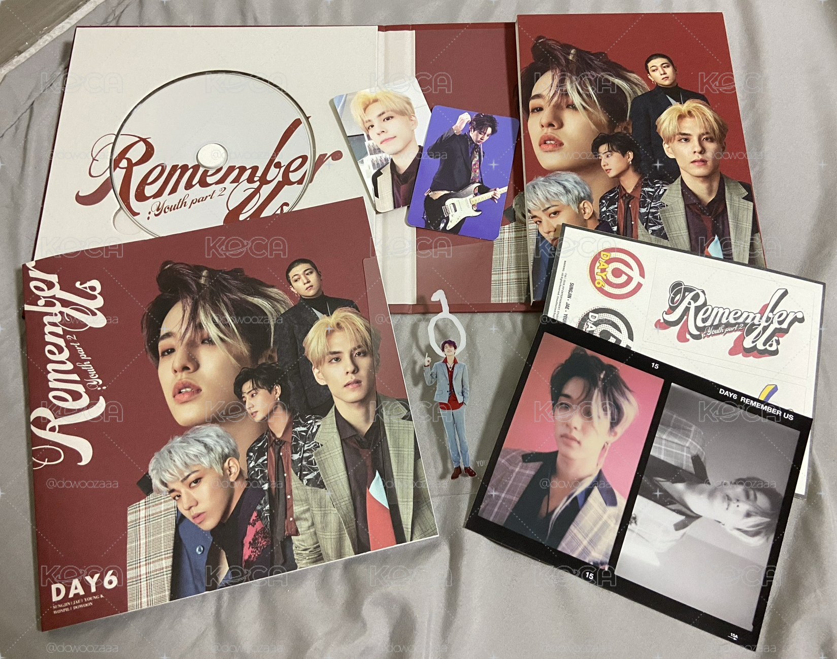 DAY6 迷四 紅版 全專