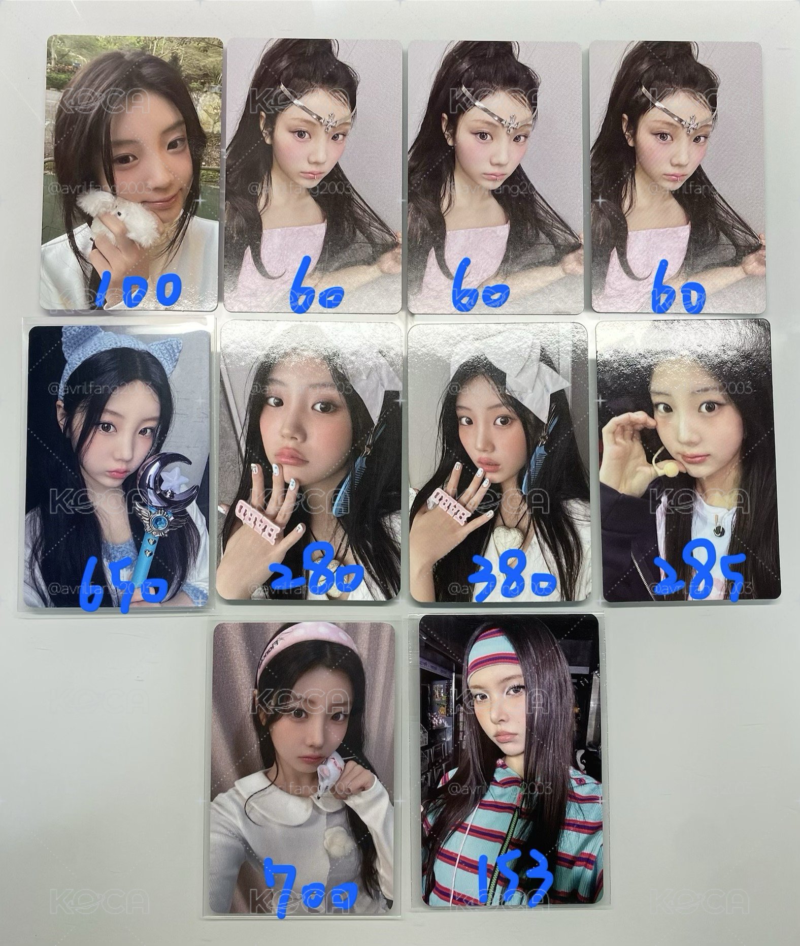 Wonhee小卡set