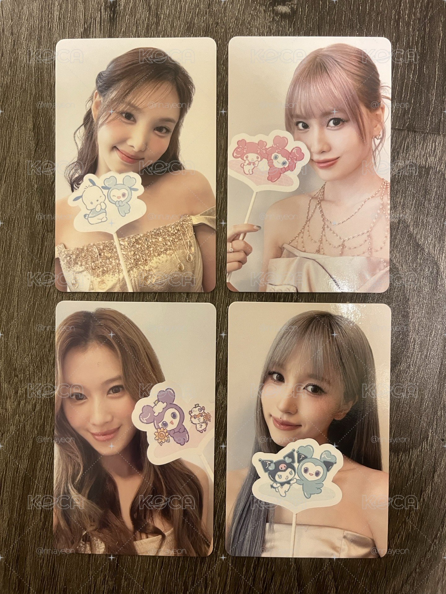 TWICE 日本八週年 滿額卡