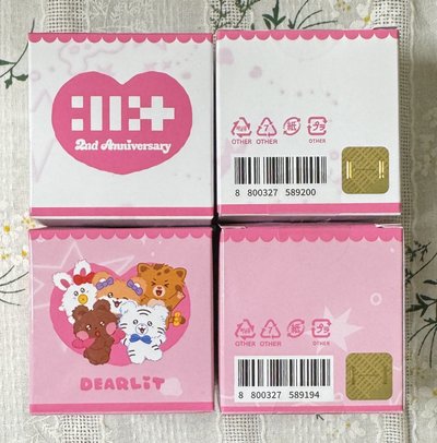 可直拍 二週年貼紙卷 全新未拆