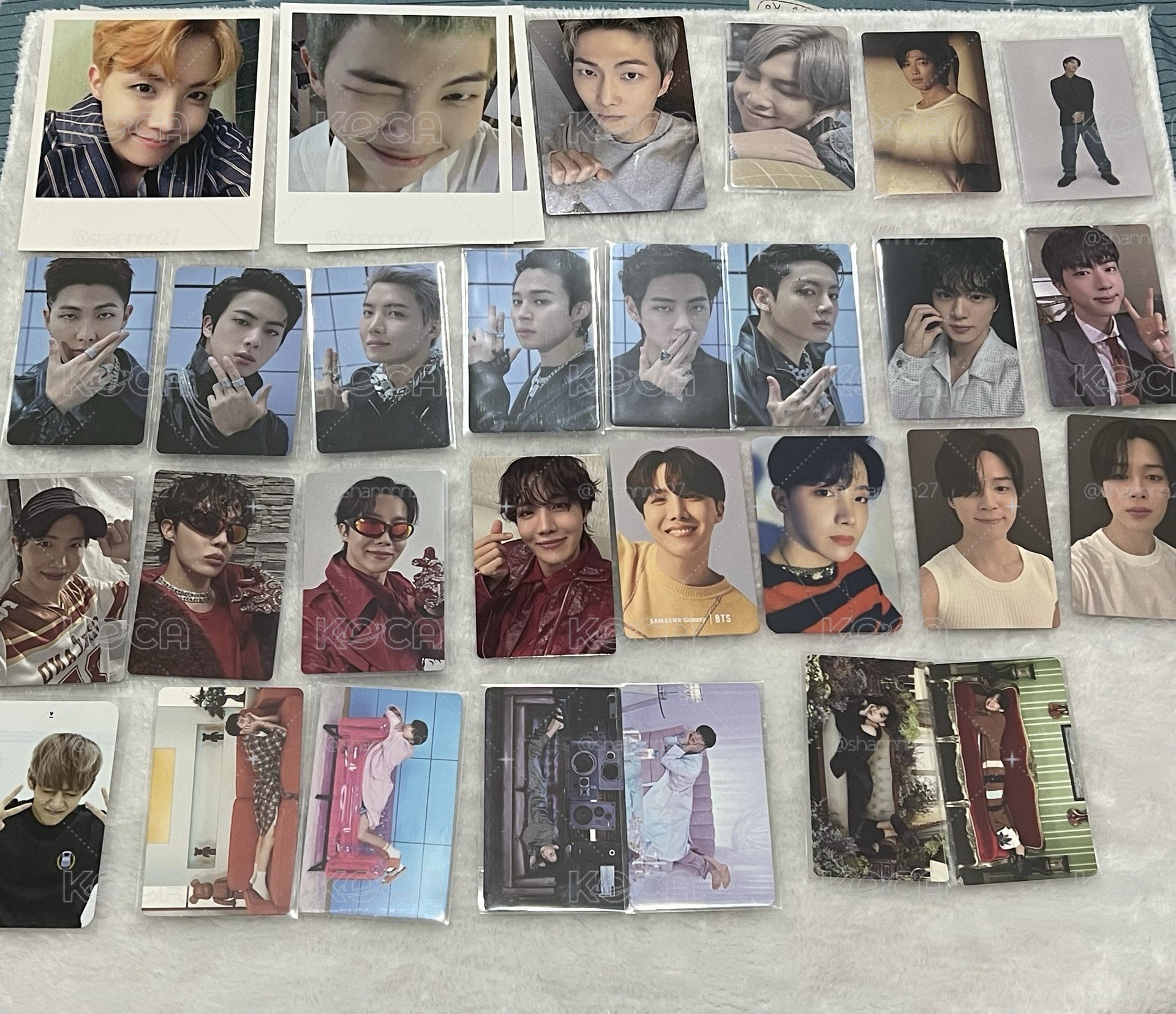 BTS眾多小卡