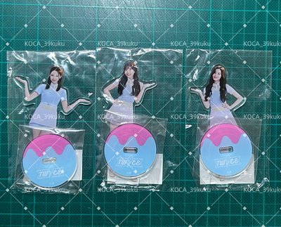 23JP 冰淇淋快閃店 子瑜/娜璉/SANA 壓克力立牌