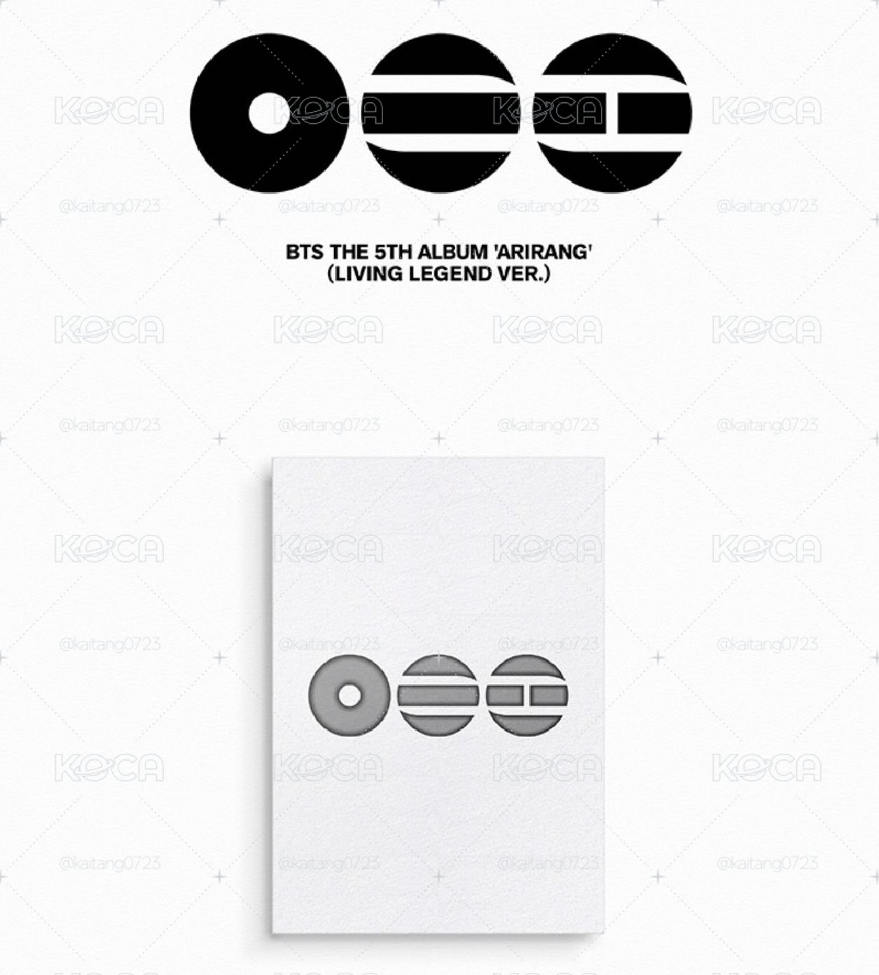 BTS 《ARIRANG》已拆全專