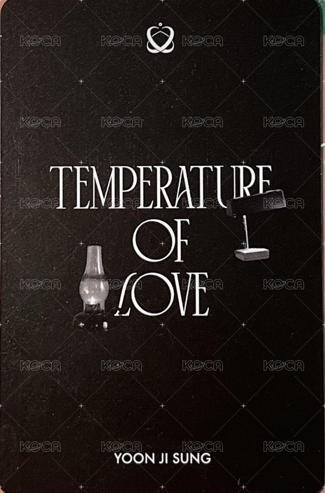 Temperature Of Love 21°F Ver. 專輯卡  背面