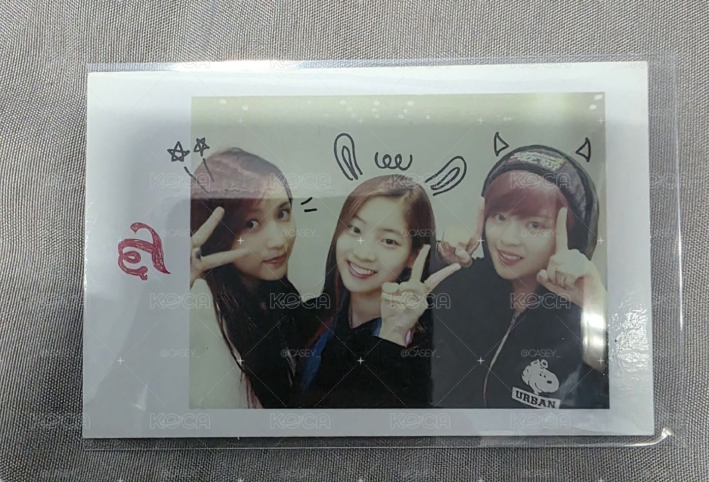 TWICE 早期團卡