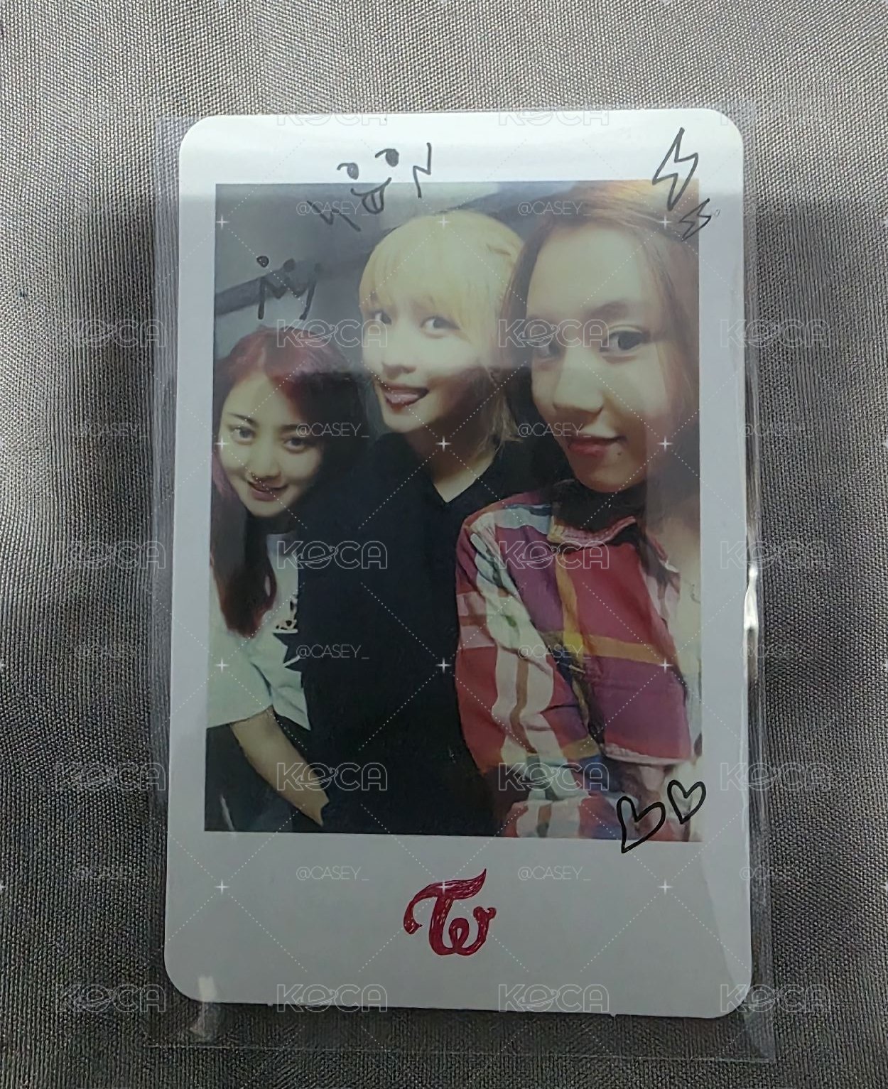 TWICE 早期團卡