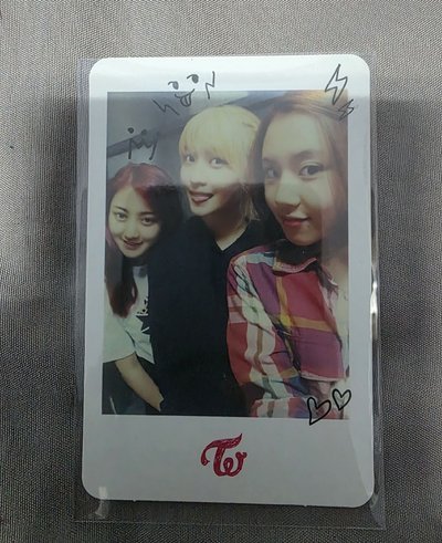 TWICE 早期團卡