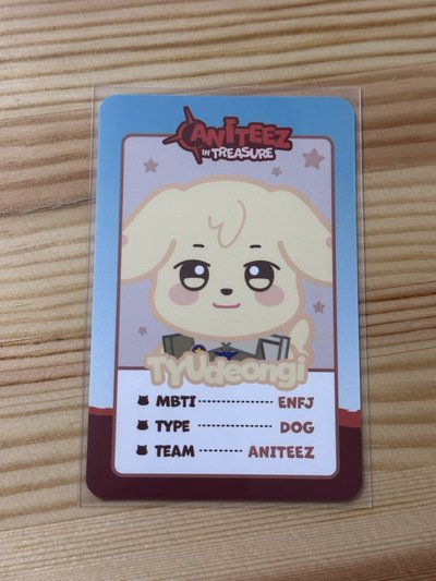 Aniteez in treasure 滿額卡 隨機卡 鑰匙圈