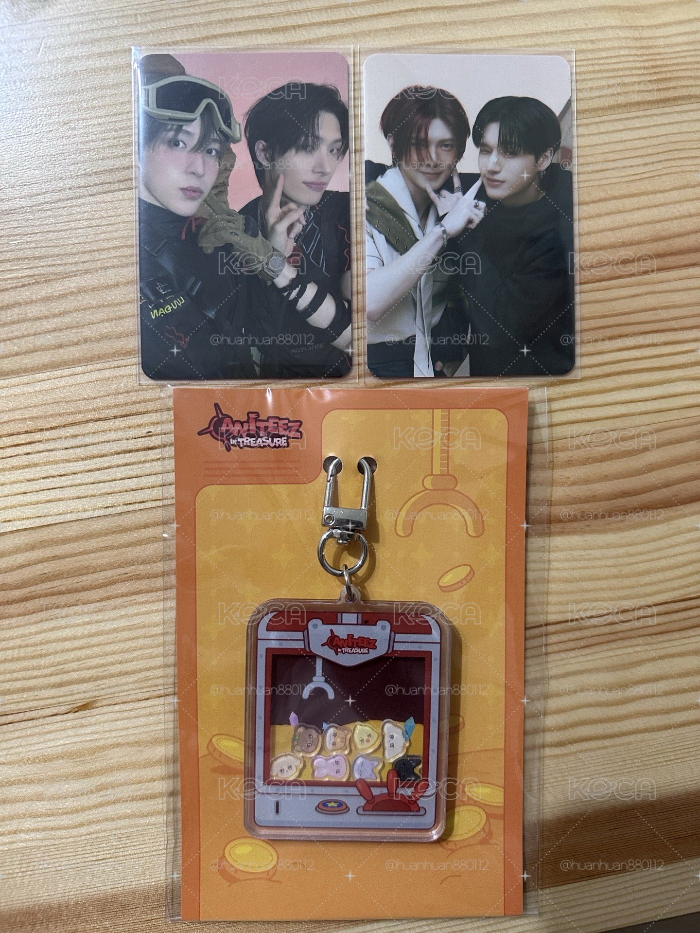 Aniteez in treasure 滿額卡 隨機卡 鑰匙圈
