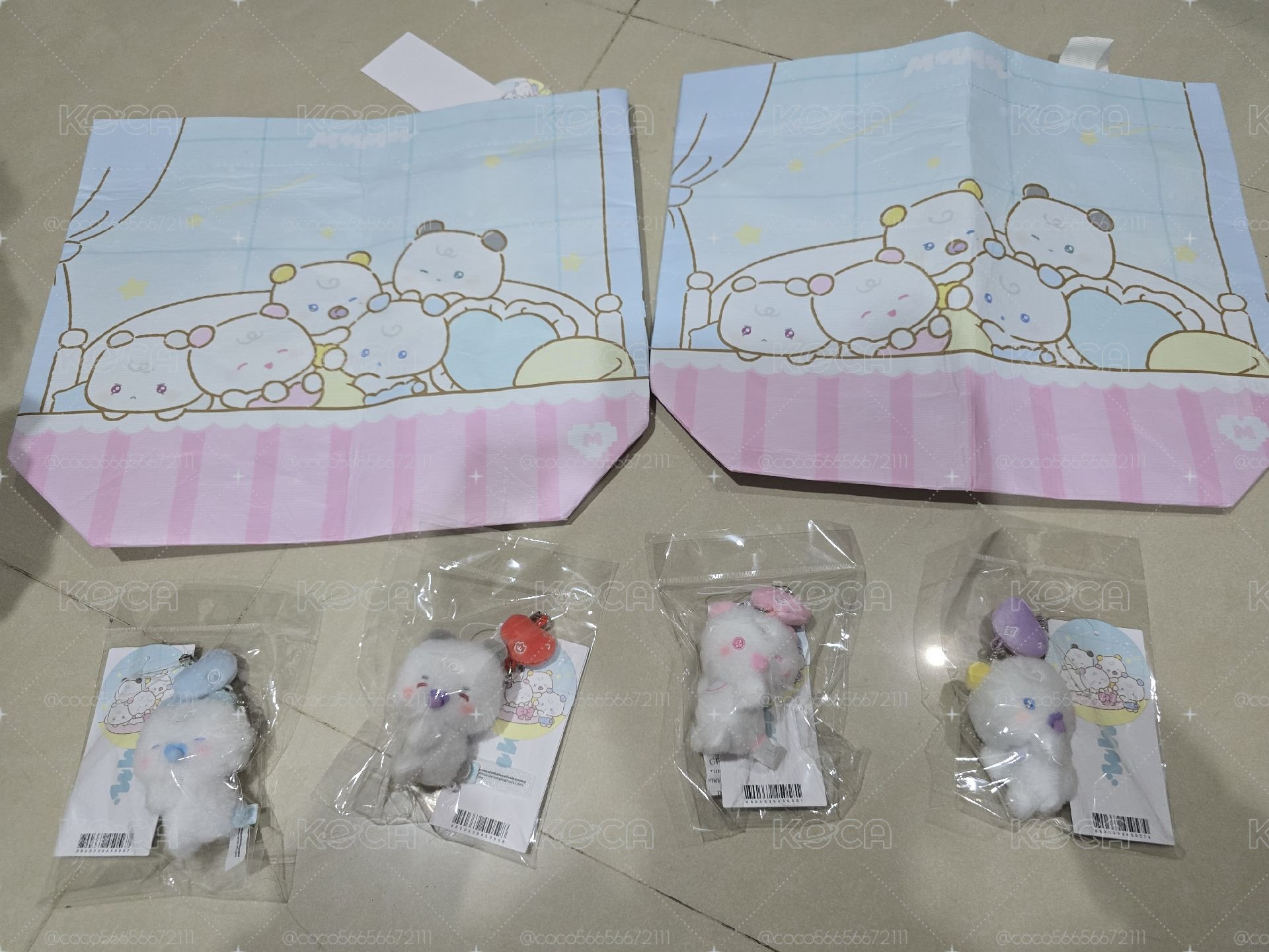 PLAVE MMMM BABY ROOM 日通 吊飾娃 滿額購物袋