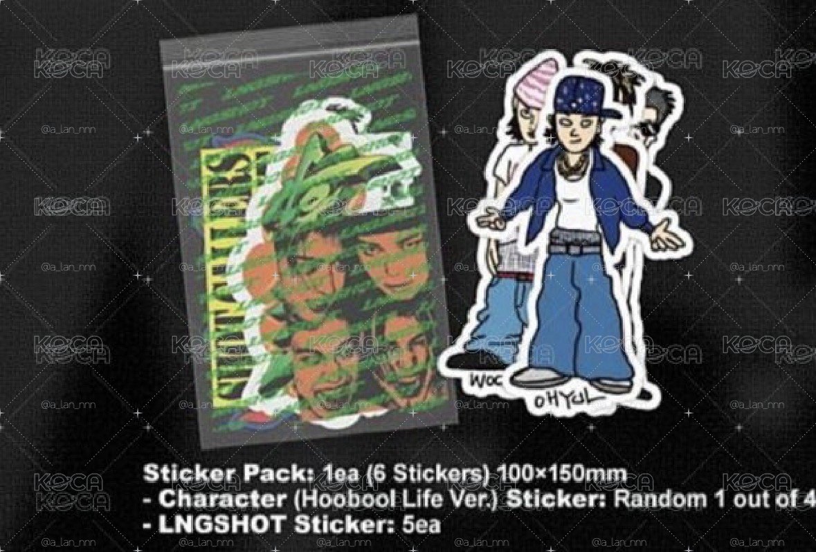 WOOJIN貼紙現貨