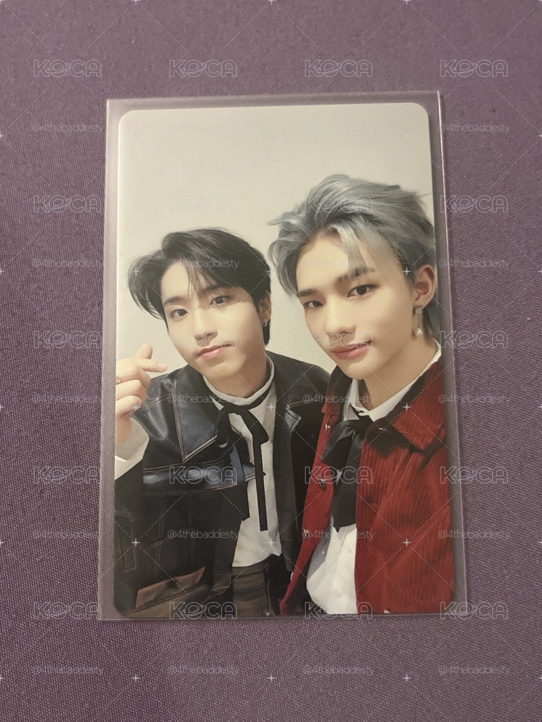 Stray kids 日本 the sound 雙橙 🍊鉉辰 知城 小卡 Fanclub 特典卡 