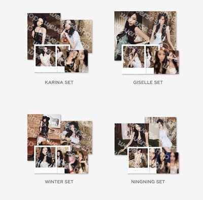 全新未拆 柚冬寧aespa年曆後續 PHOTO PACK