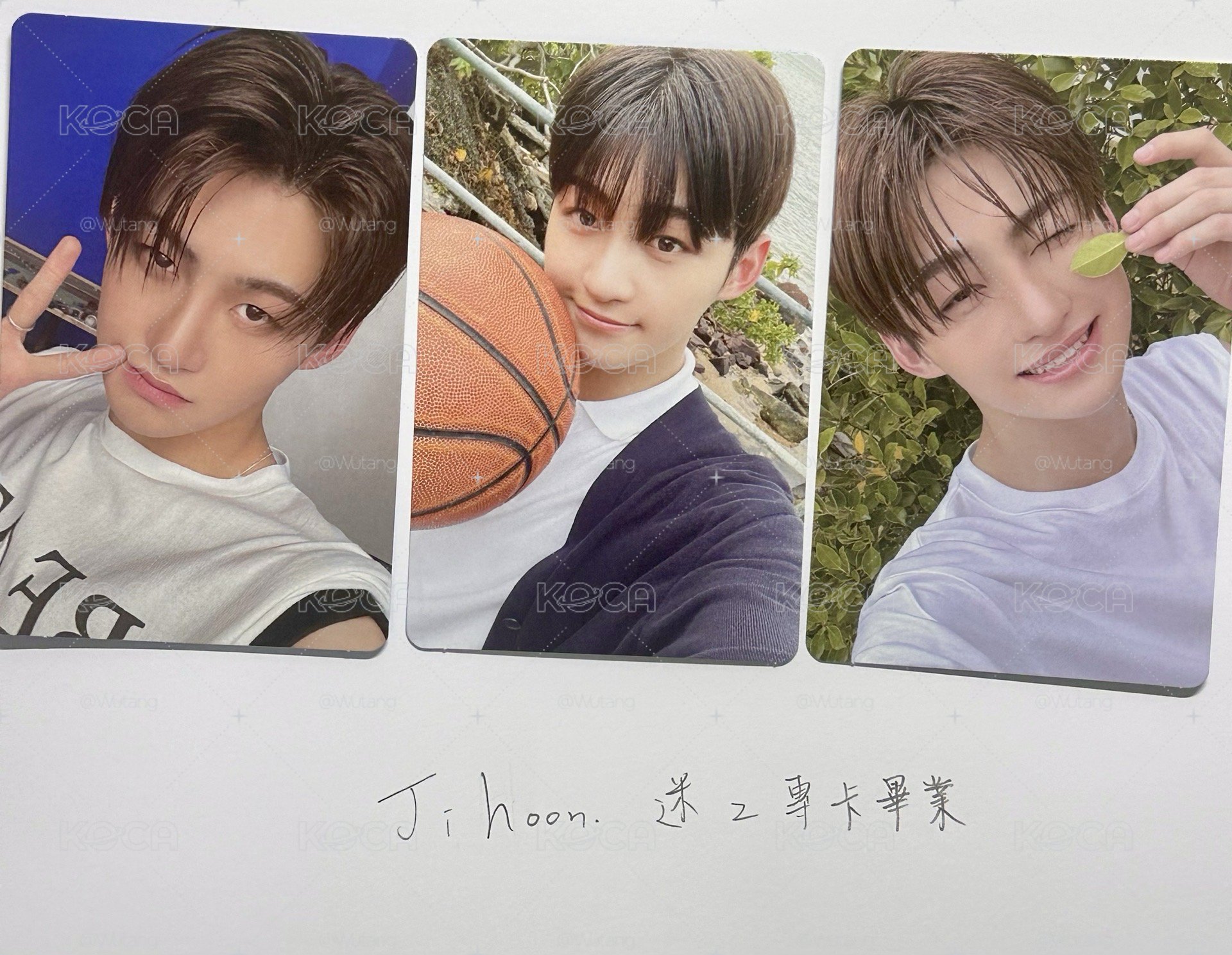 Jihoon迷二專卡，一次3張！