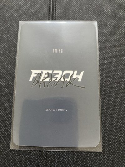 BREAK dmm 線上 簽售卡 臉頰比心圭