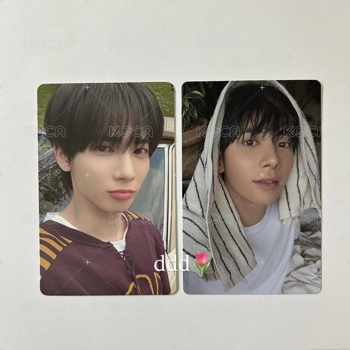 嘟嘴顯2張一起 現貨