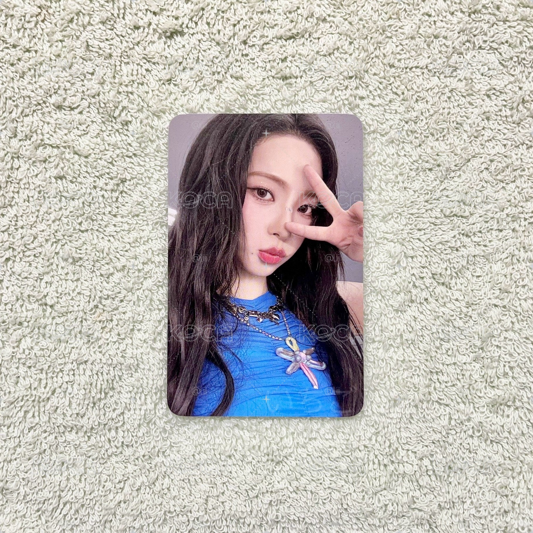 Karina💙MY FIRST PAGE電影快閃MD 剪貼簿周邊卡