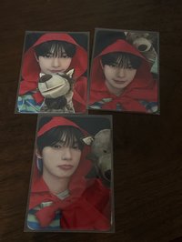 小紅帽 三張一組 