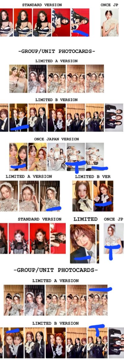 A+B+OJ會員盤 全專含特典無應募 ，小卡可自選