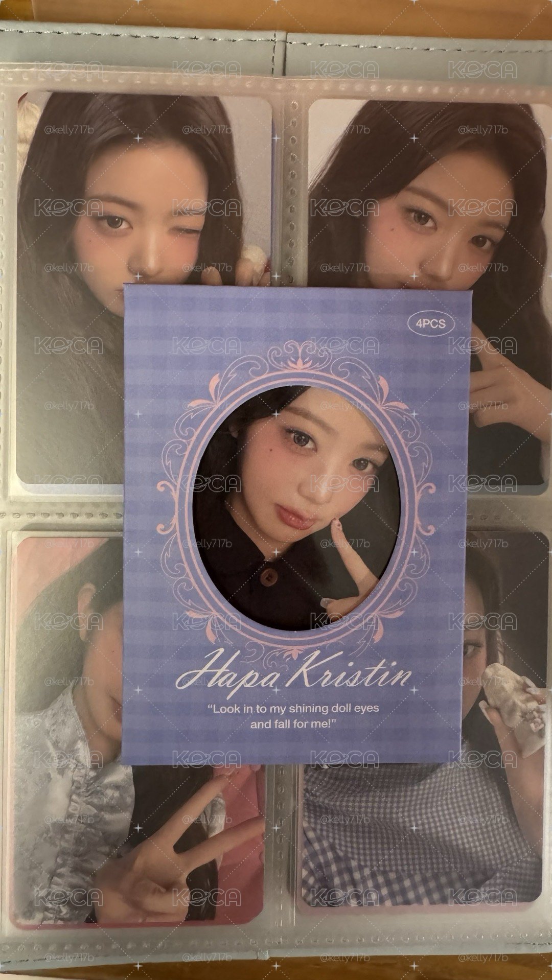 🍒Hapa Kristin 10.0 代言卡｜張員瑛 Jang Won-young 🍒