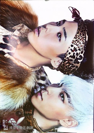 GD&TOP 首張專輯 絕版兔子專 銀兔