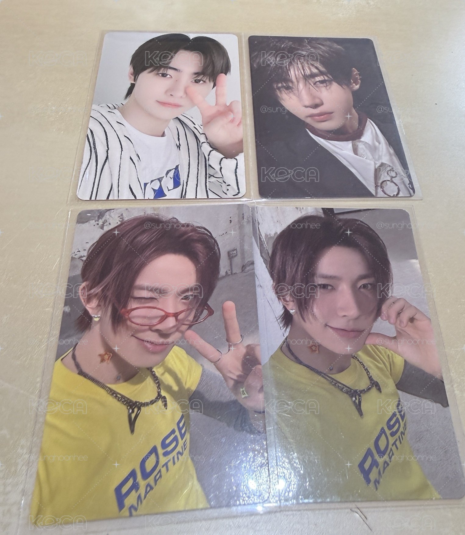 李羲承小盤 朴成訓小盤 羲訓小卡