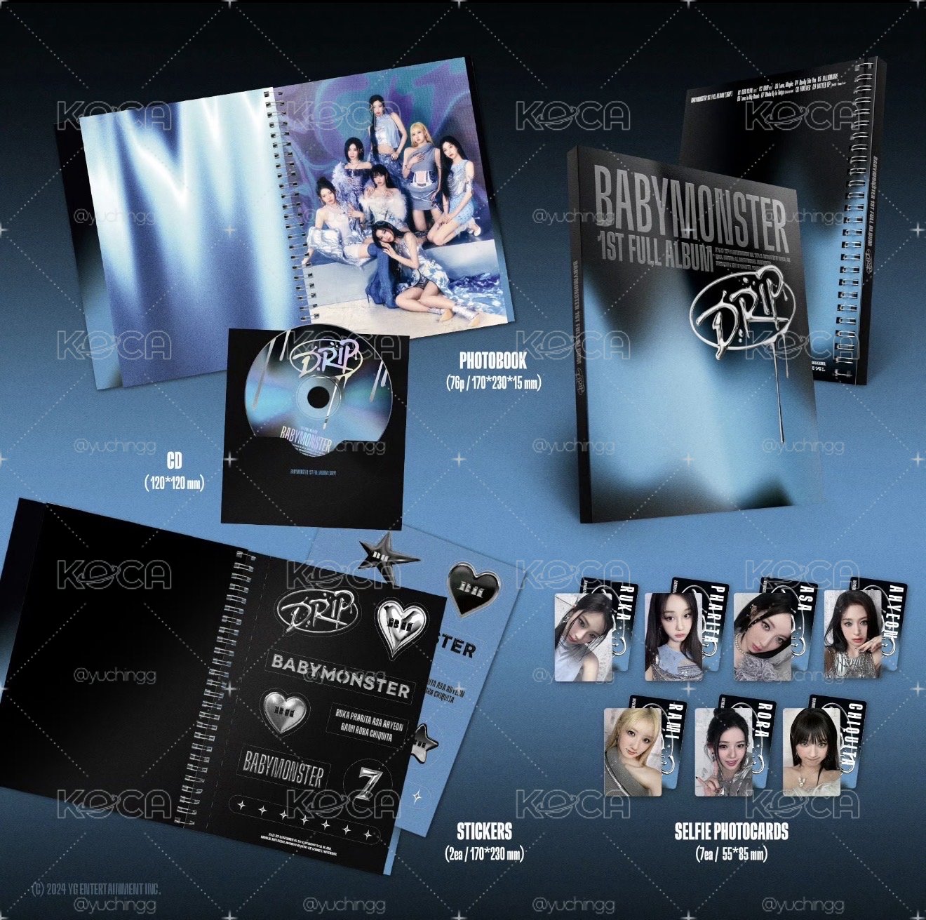 【現貨】寶怪 DRIP BINDER ver. 專輯 