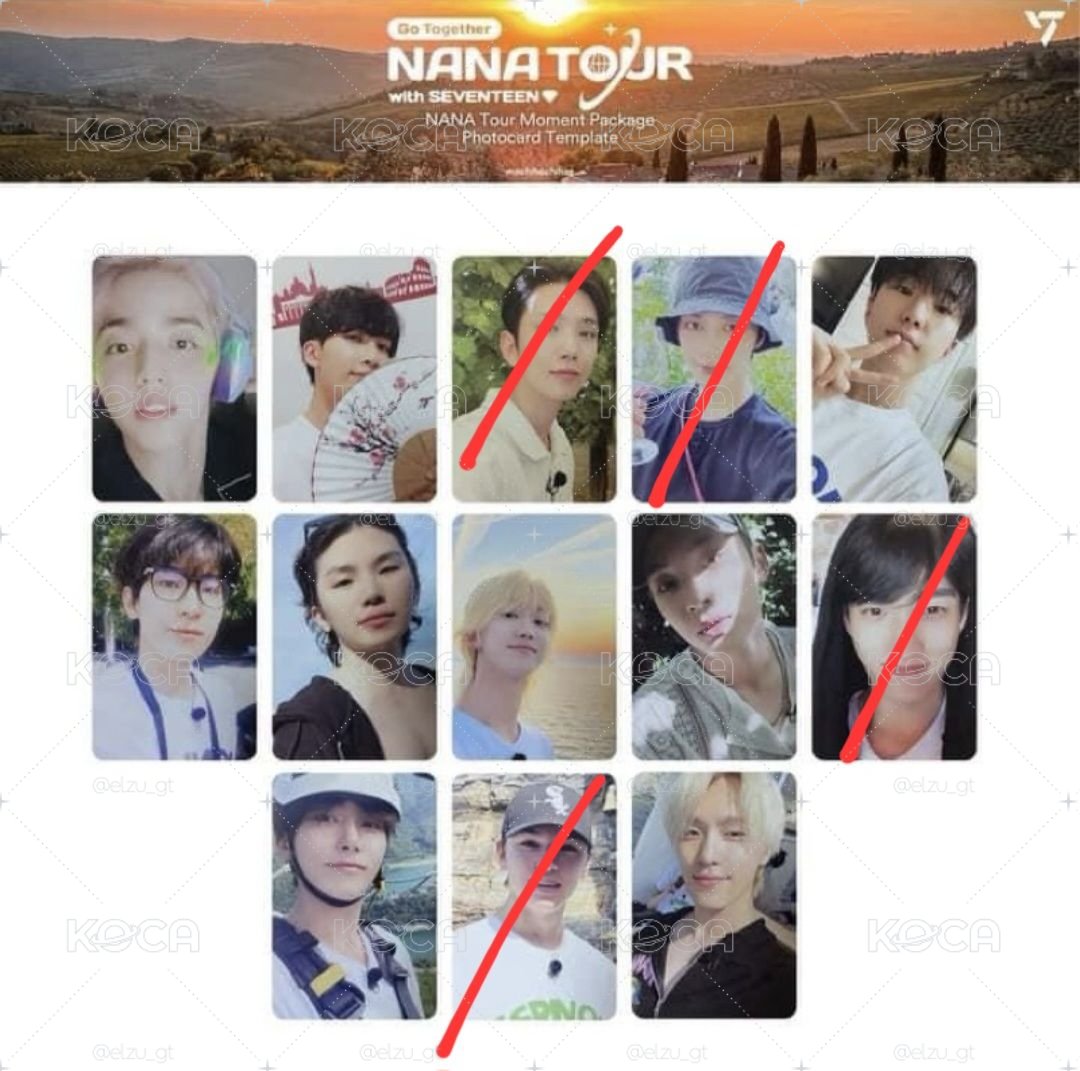 Nana tour小卡+拍立得