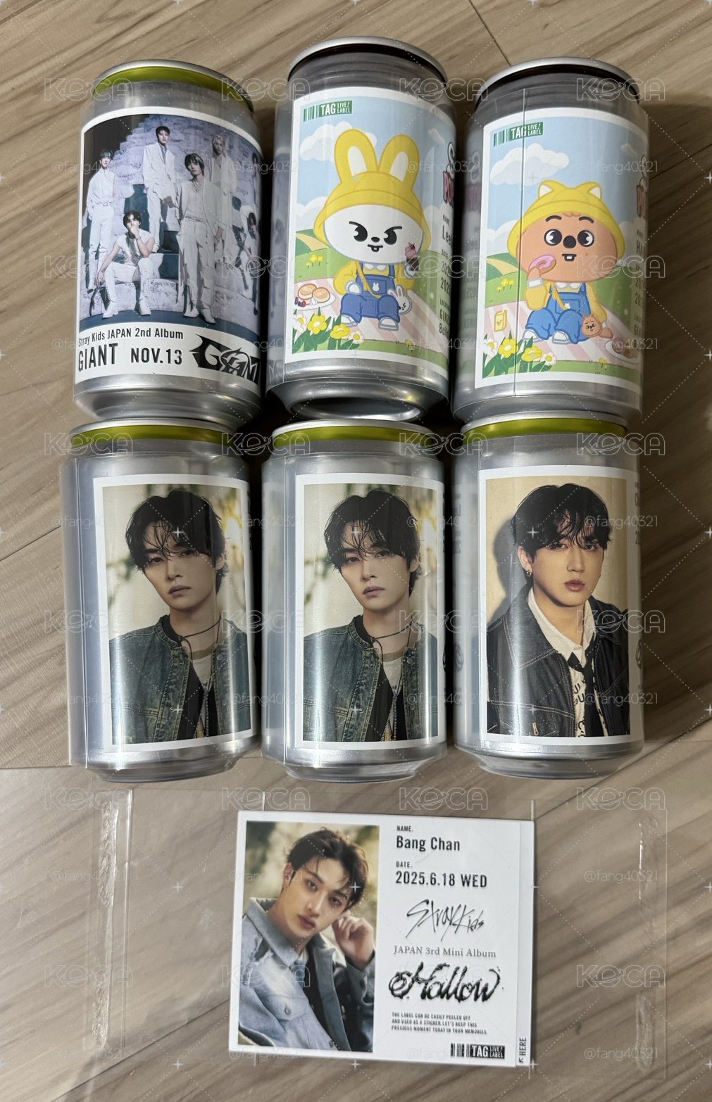 沒開過的飲料罐們