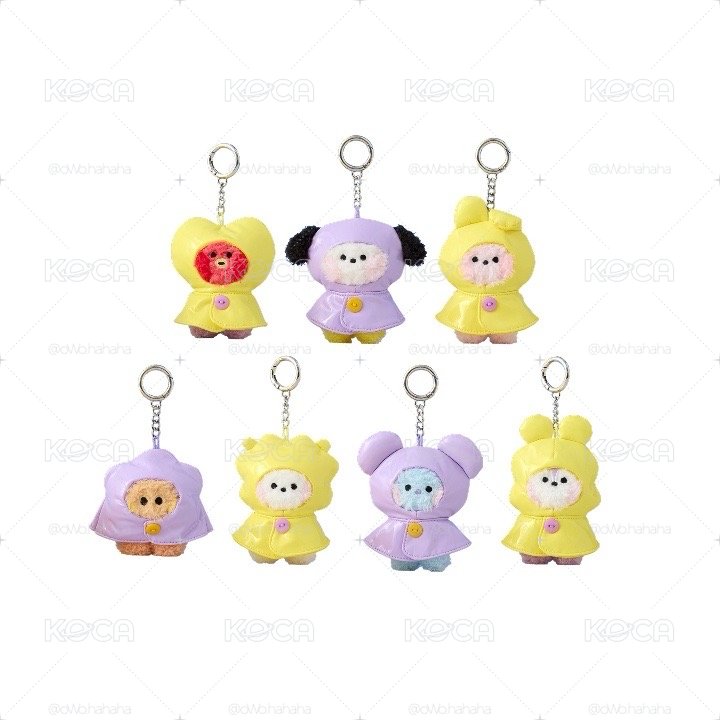 BT21-Rainy Day 吊娃（韓區代購）免二補❗️因未滿韓幣50000需付國內運費，故價格上漲❗️