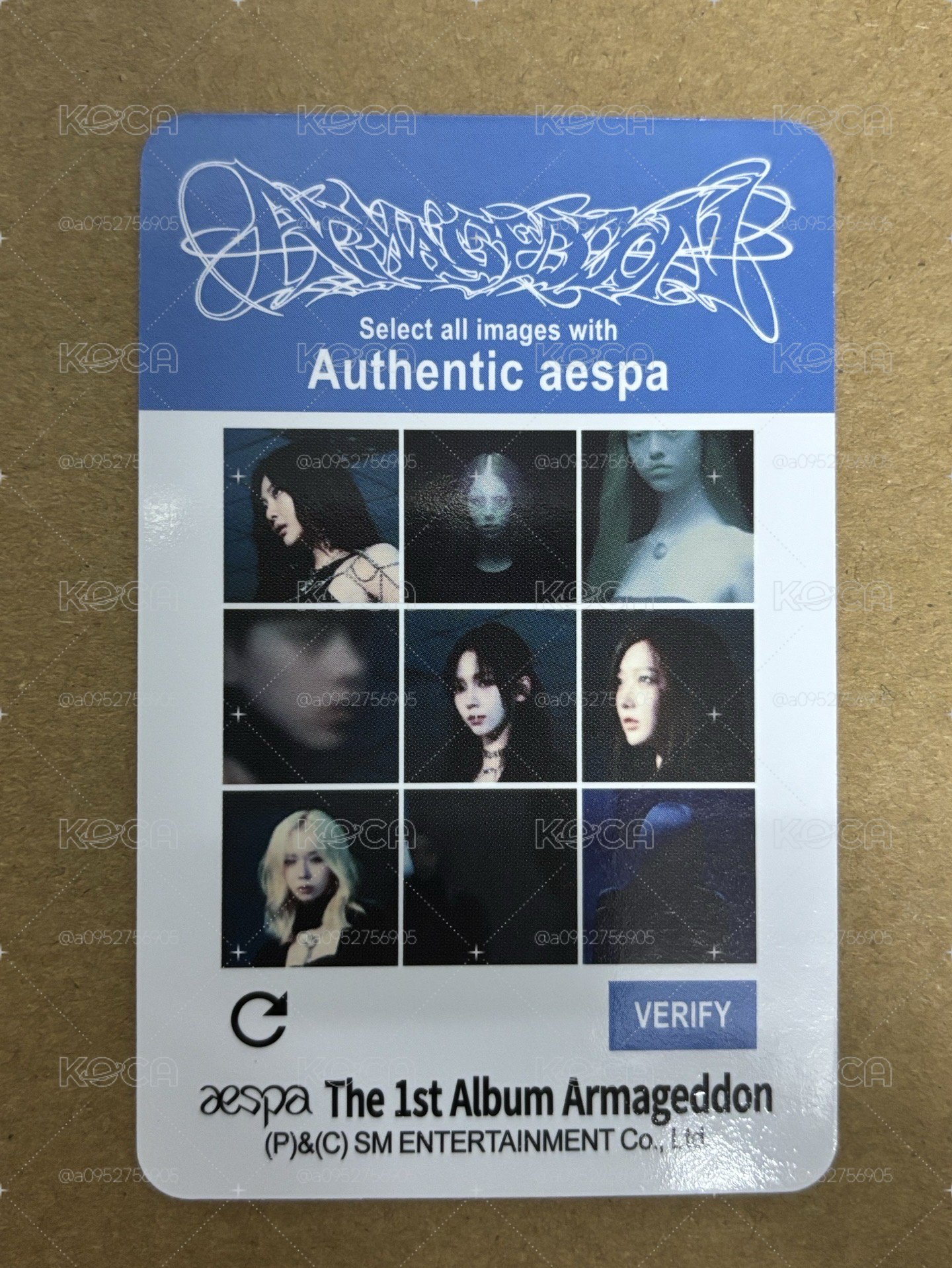 aespa Winter 冬天 正規一 專輯卡 ZINE版冬 貓咪冬 冬-28