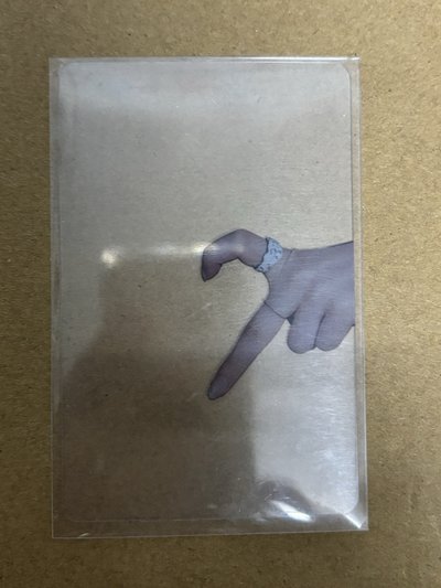 aespa Karina 柚子 #potd展會 周邊卡 透卡B柚 柚-104