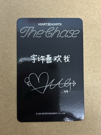 jiwoo 單一 sr 1.0 簽售卡 