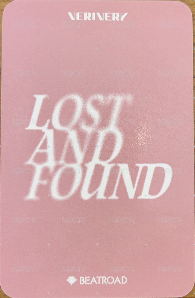 Lost and Found br 線上 簽售卡 星之卡比ver. 背面