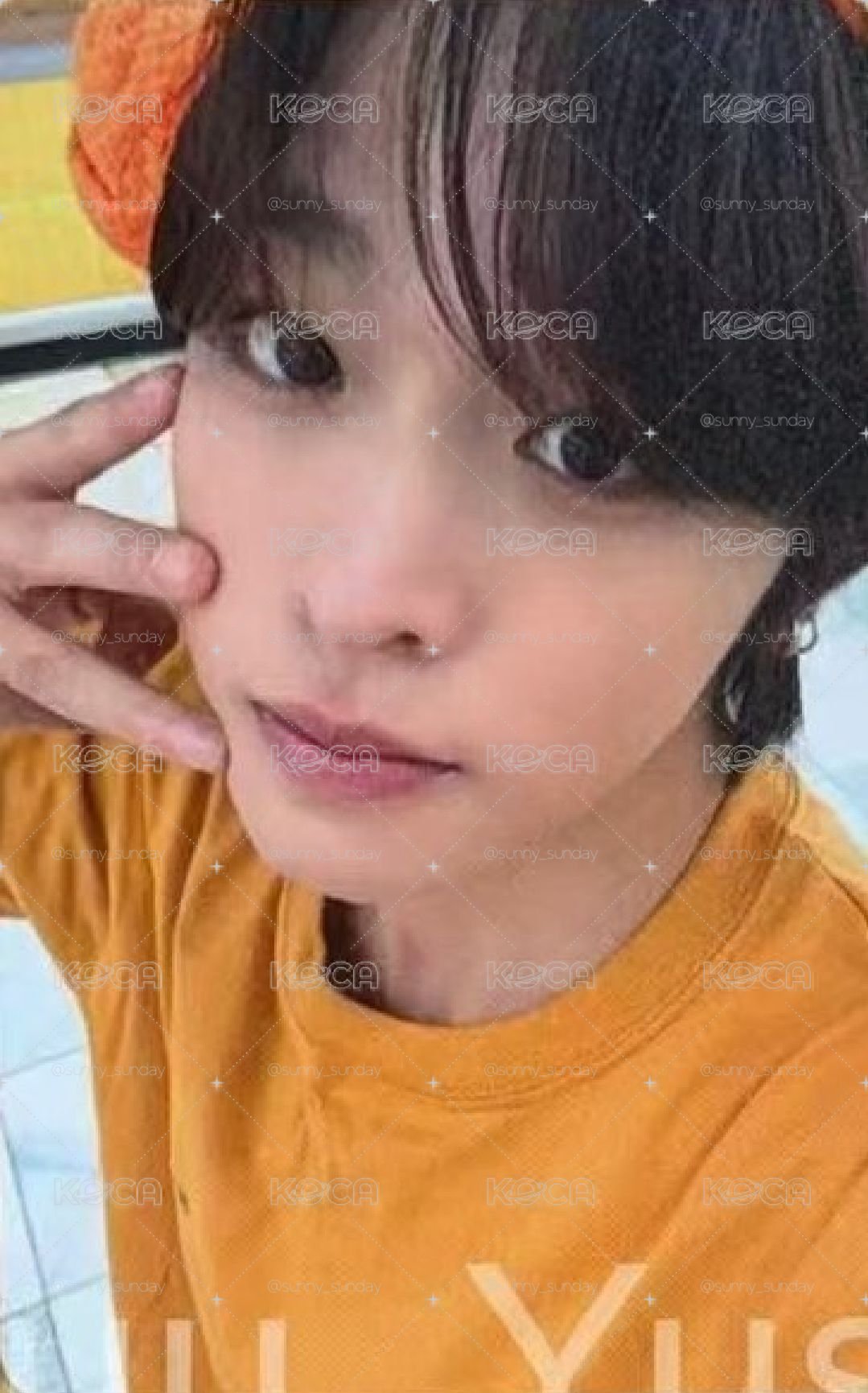 NCT WISH 前田陸 汗蒸幕 幸運卡