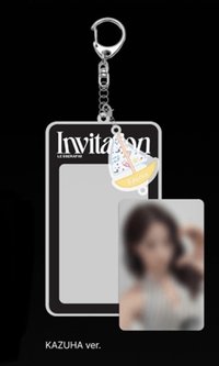 INVITATION 卡套 (組) Photocard Holder & Keyring Set