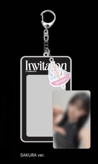 INVITATION 卡套 (組) Photocard Holder & Keyring Set